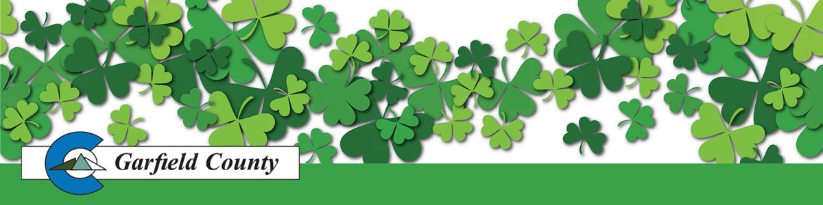 March banner with Garfield County logo